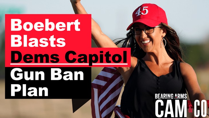 Boebert Blasts Dems' Capitol Gun Ban Plan