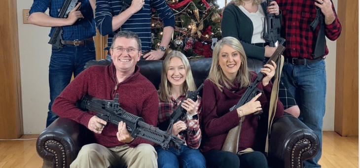 The Guardian Doesn't Approve Of Massie Christmas Photo