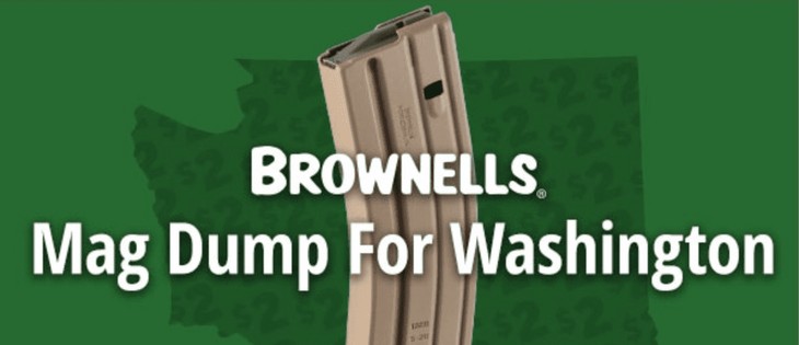 Brownells announces "Mag Dump for Washington"