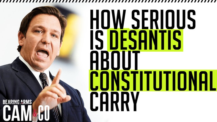 How serious is DeSantis about passing Constitutional Carry?