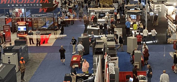 NRA convention opens with sparse crowds and big questions