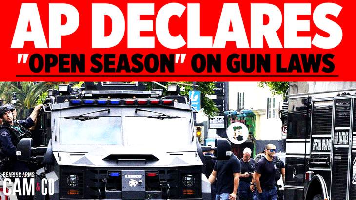 AP declares it's "open season" on gun laws