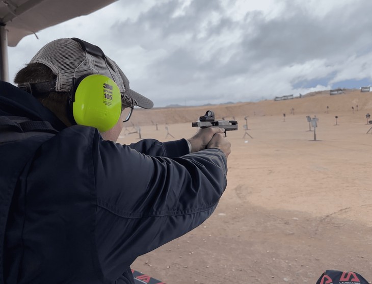 SHOT Show Industry day at the range 2023 and some things that went bang
