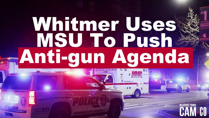 Whitmer, lawmakers point to MSU shooting to push anti-gun agenda