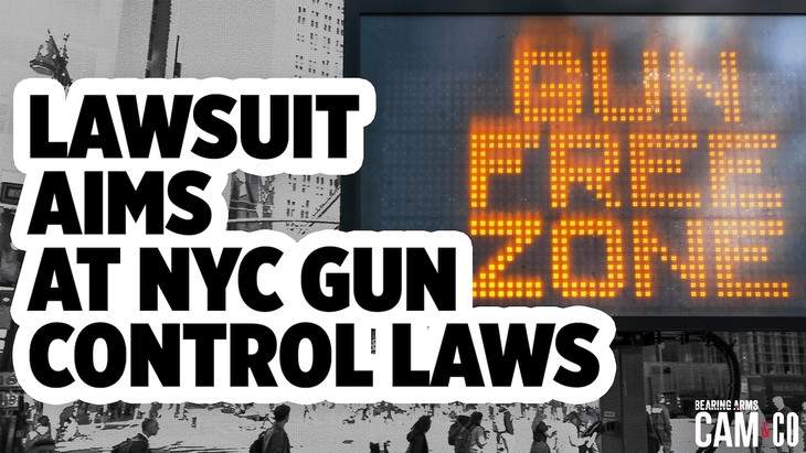 Lawsuit aims at NYC gun control laws