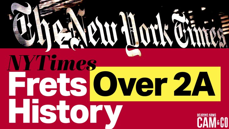 NYTimes frets over 2A history and the future of the gun control movement