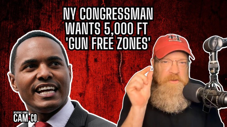 NY congressman wants 5,000 ft "gun free zones" around every school in U.S.